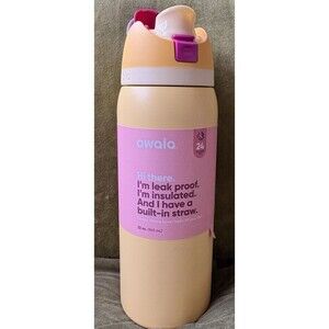 Owala FreeSip Stainless Steel Water Bottle / 32oz /yellow